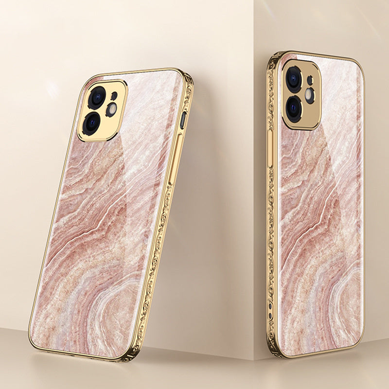 Mobile Phone Shell Embossed Electroplating Phone Case Mobile Phone Shell Embossed Electroplating Phone Case